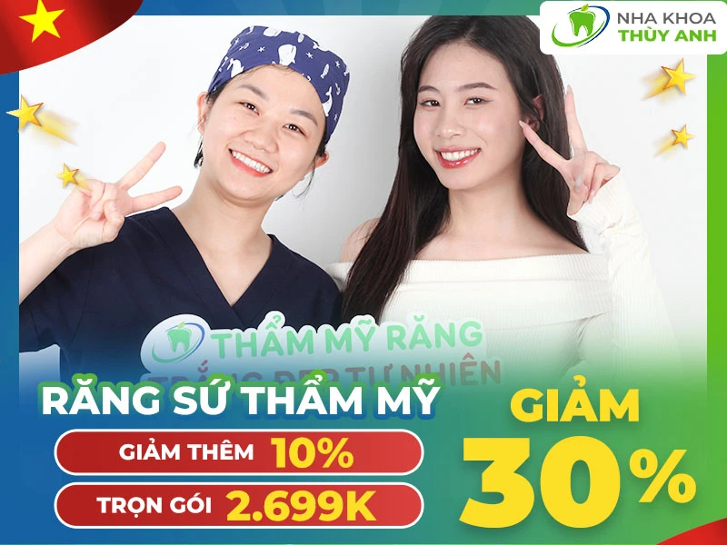 Thẩm mỹ răng sứ – Răng xinh rinh tài lộc trọn gói chỉ từ 2.699k