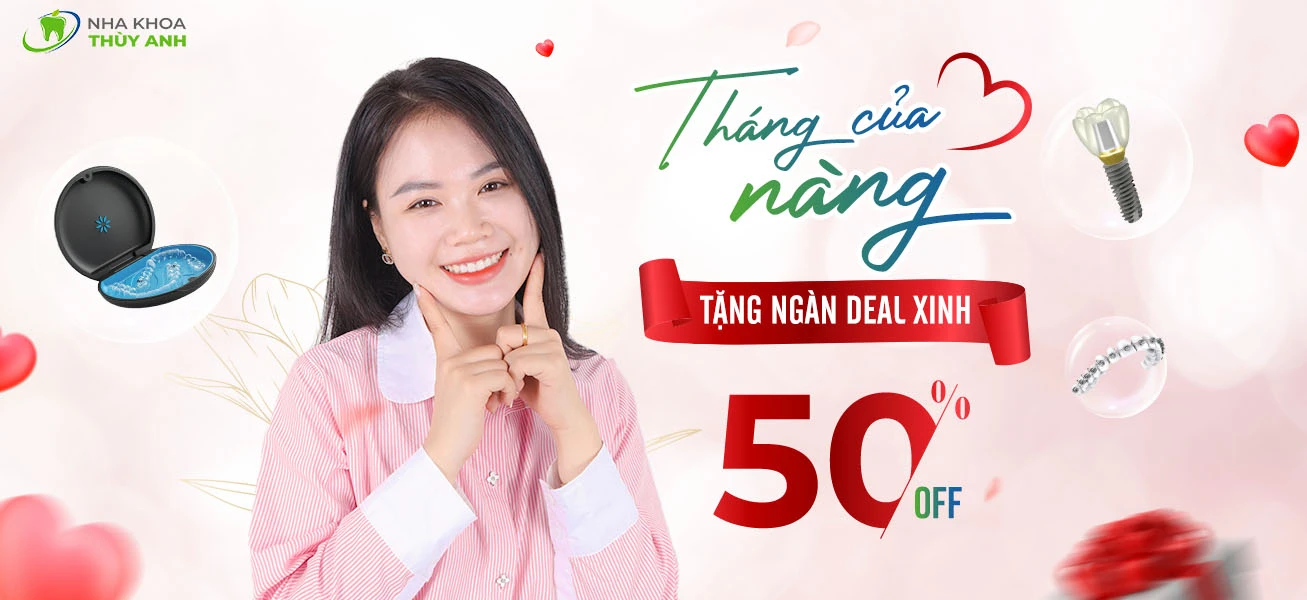 Tháng của nàng tặng ngàn deal xinh up 50%