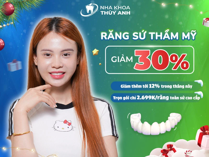 Thẩm mỹ răng sứ – Răng xinh rinh tài lộc trọn gói chỉ từ 2.699k