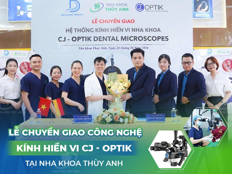Lễ chuyển giao hệ thống kính hiển vi CJ – OPTIK tại nha khoa Thùy Anh