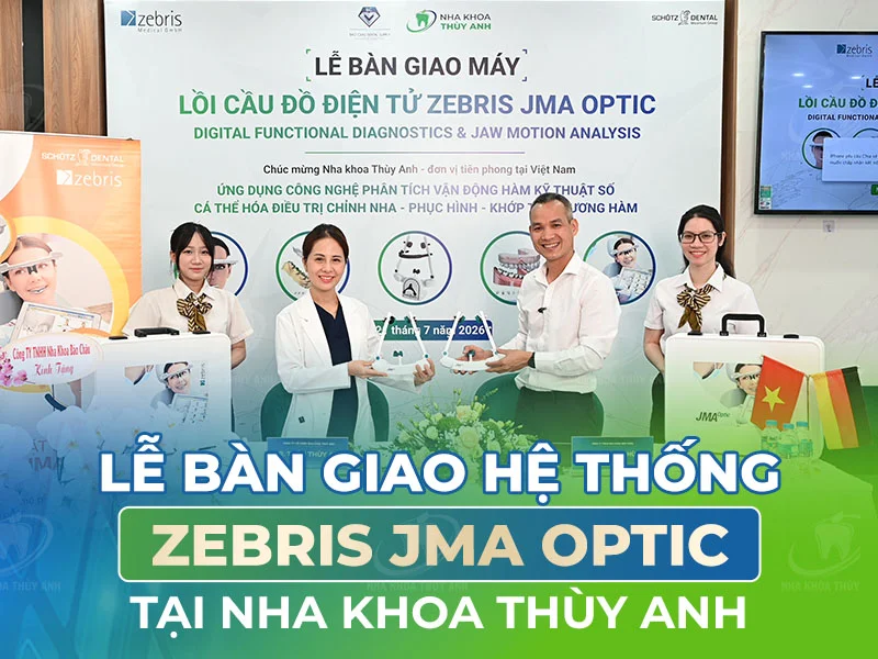 Lễ bàn giao hệ thống Zebris JMA Optic tại Nha khoa Thùy Anh
